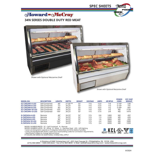 Spec Sheet