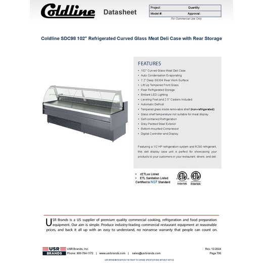 Spec Sheet