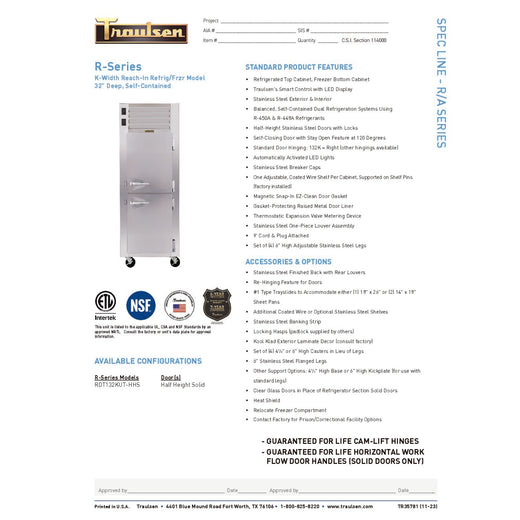 Spec Sheet