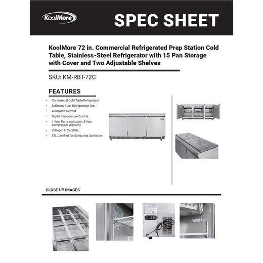 Spec Sheet