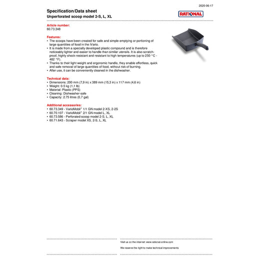 Spec Sheet