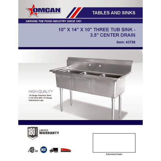 Spec Sheet
