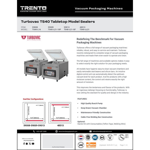 Spec Sheet