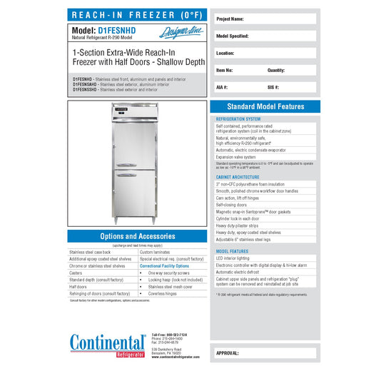 Spec Sheet