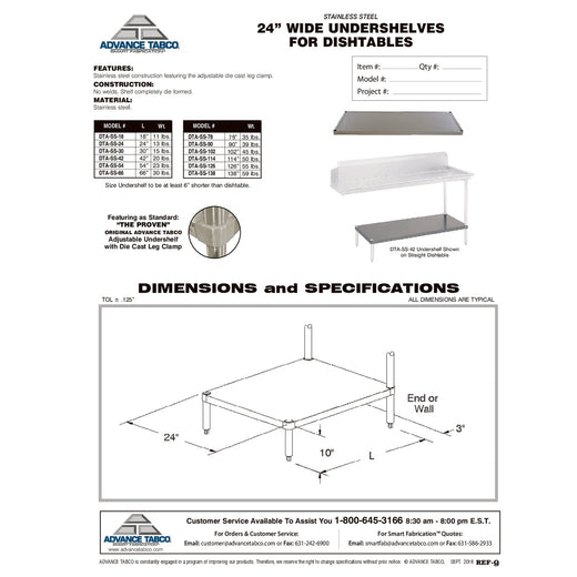 Spec Sheet