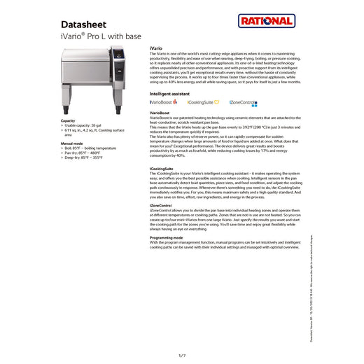 Spec Sheet