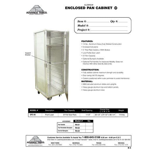 Spec Sheet