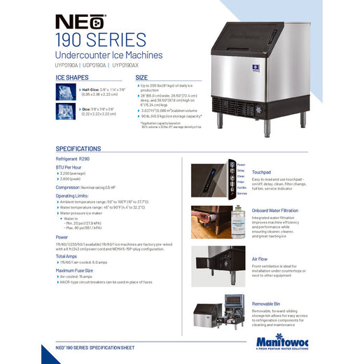 Spec Sheet