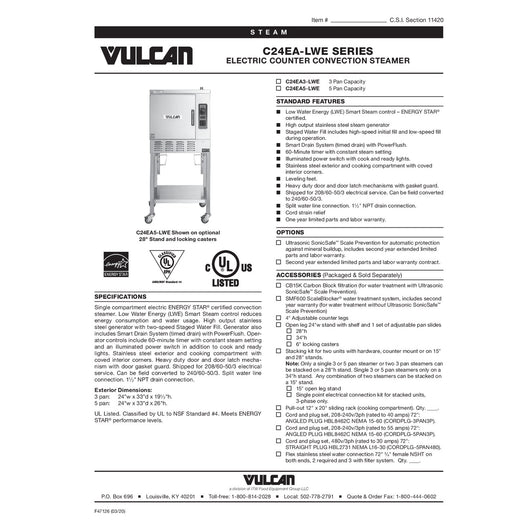 Spec Sheet