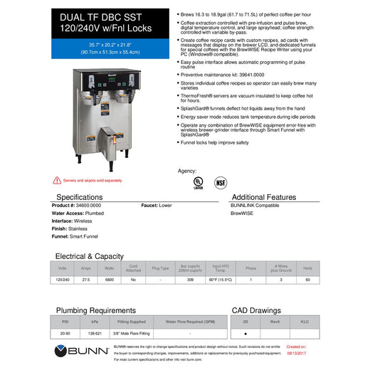 Spec Sheet