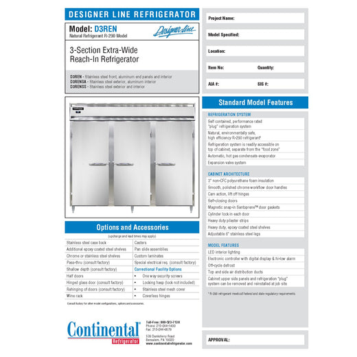 Spec Sheet