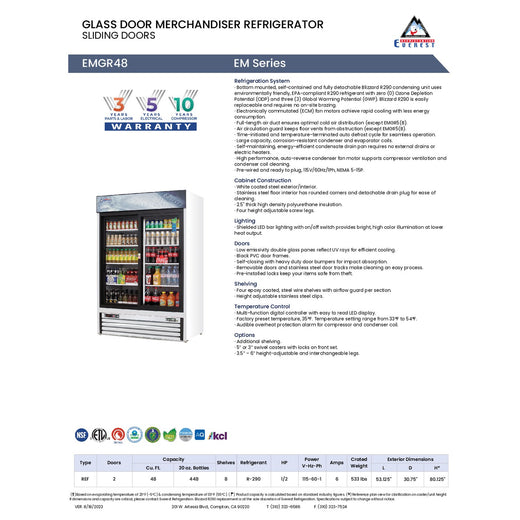 Spec Sheet