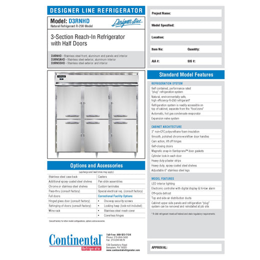 Spec Sheet