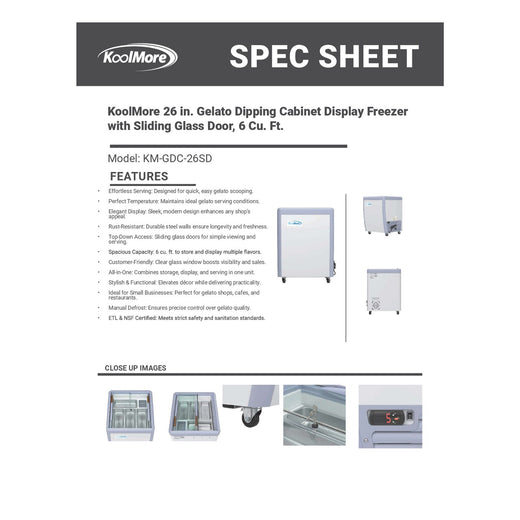 Spec Sheet