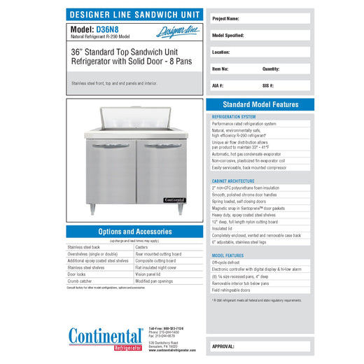 Spec Sheet