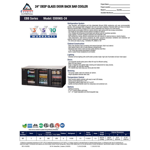 Spec Sheet