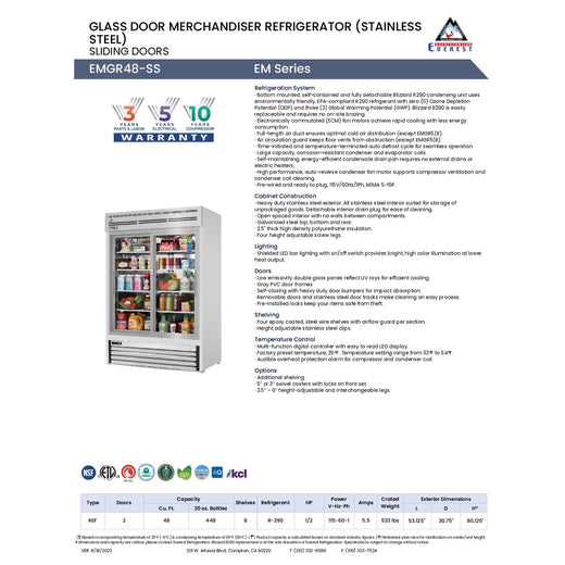 Spec Sheet