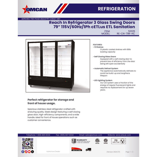 Spec Sheet