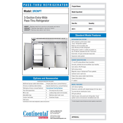 Spec Sheet
