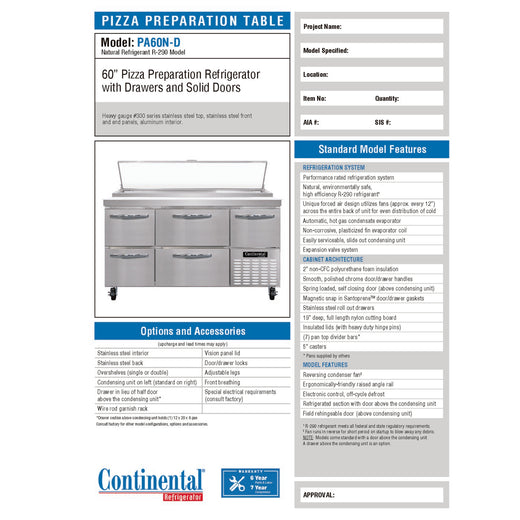 Spec Sheet