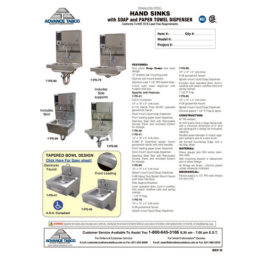 Spec Sheet