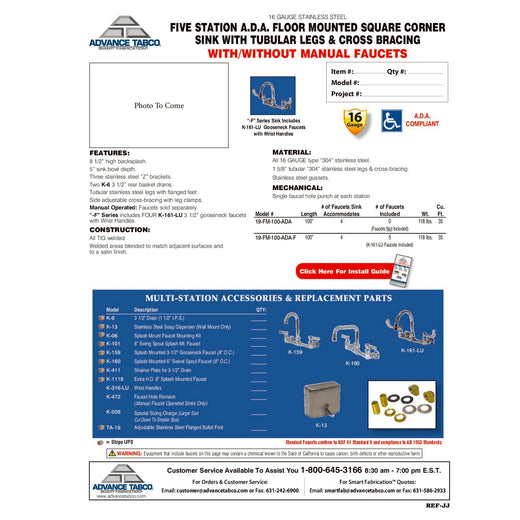 Spec Sheet