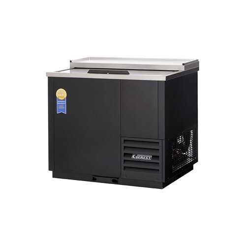 Everest EGC37 36.75" Glass & Plate Chiller, 11 cu. ft.
