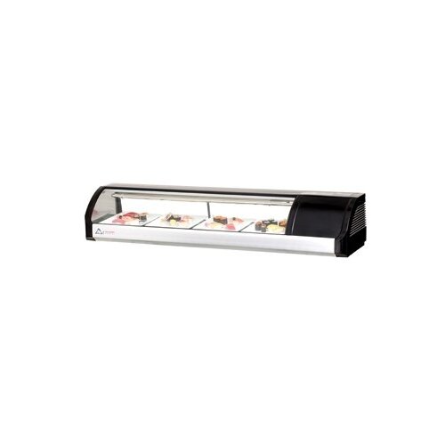 Everest ESC59R 59" Countertop Refrigerated Sushi Display Case, Right Compressor