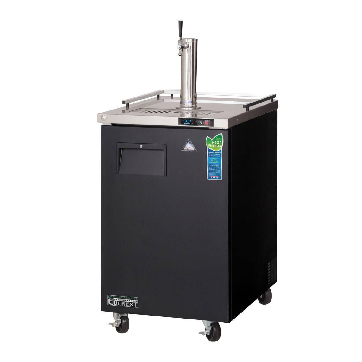 Everest EBD1 23" Direct Draw Keg Refrigerator, 1 Keg