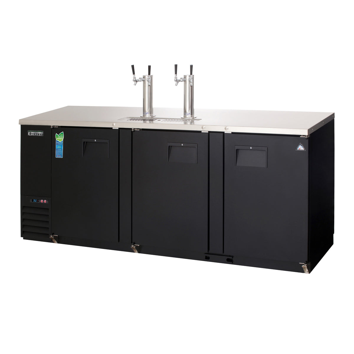 Everest EBD4 89" Direct Draw Keg Refrigerator, 4 Keg