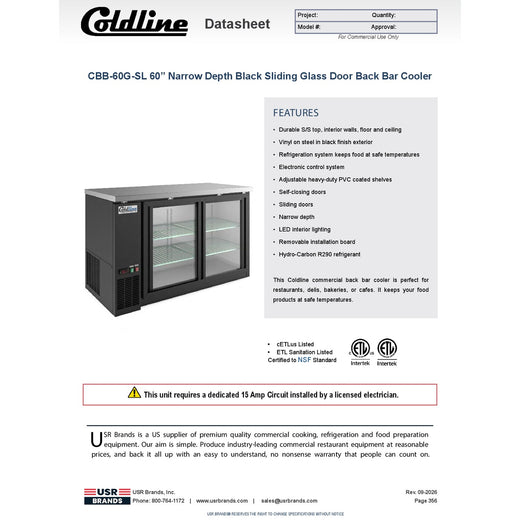 Spec Sheet