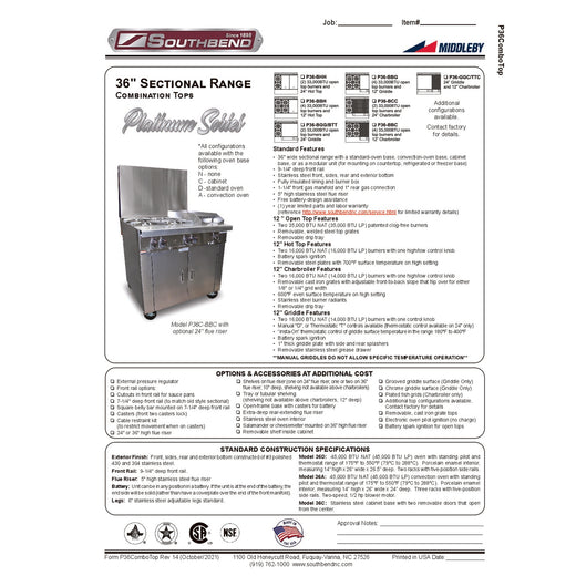 Spec Sheet