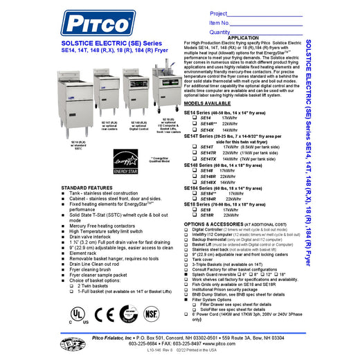 Spec Sheet