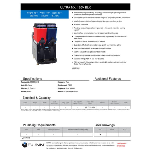 Spec Sheet