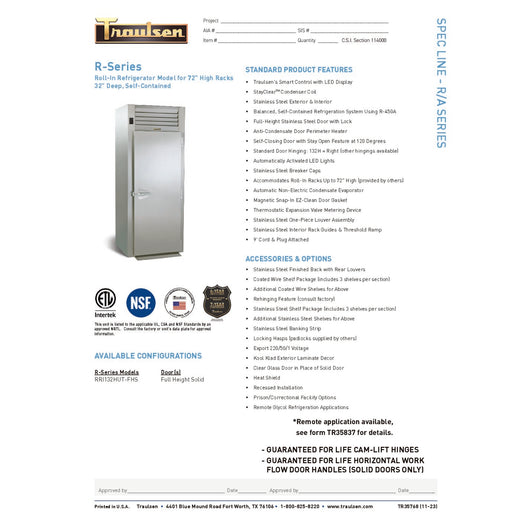 Spec Sheet