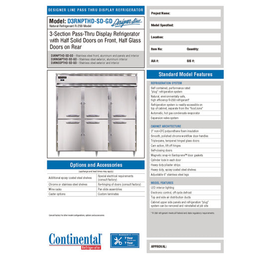 Spec Sheet