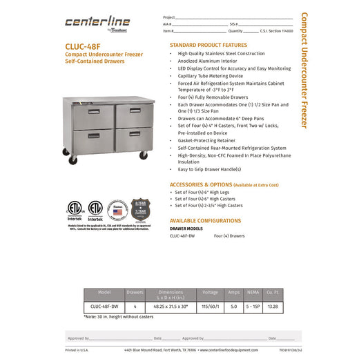 Spec Sheet