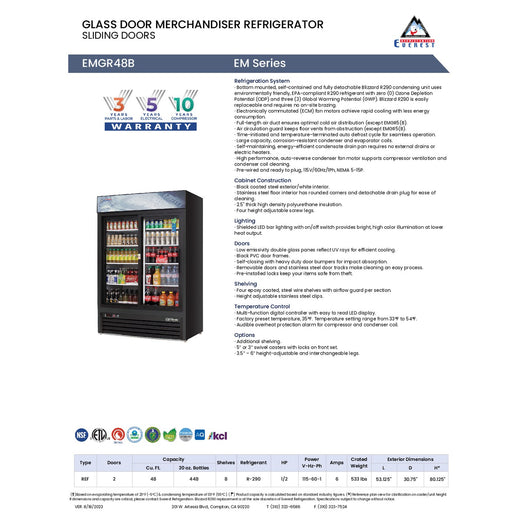 Spec Sheet
