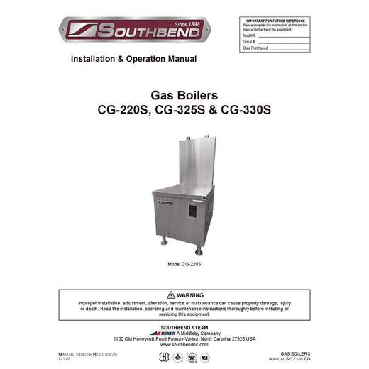 Installation & Operation Manual