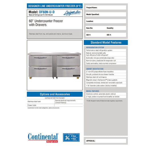 Spec Sheet