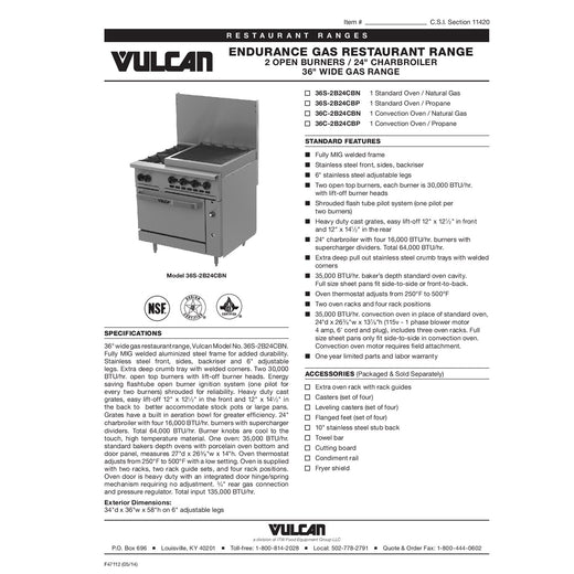 Spec Sheet