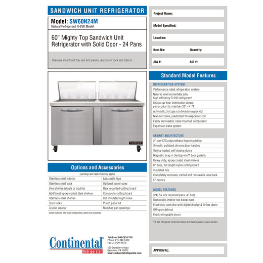 Spec Sheet