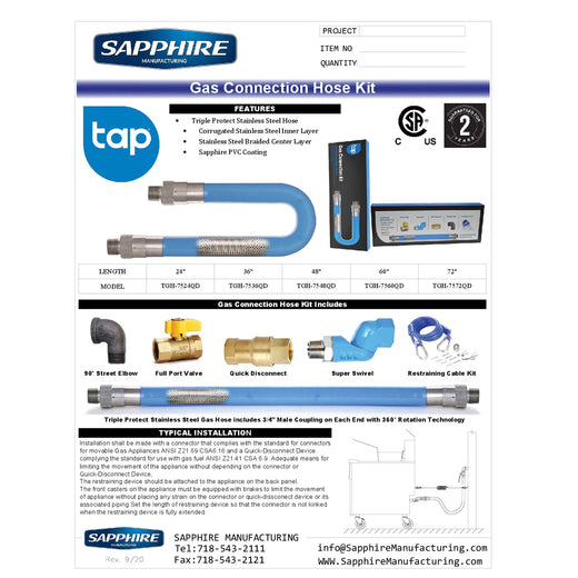 Spec Sheet