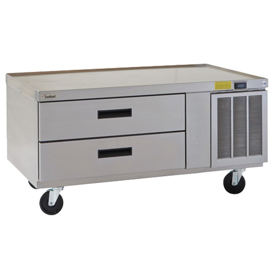Delfield F2952CP 52.25-Inch Refrigerated Chef Base — 2 drawers