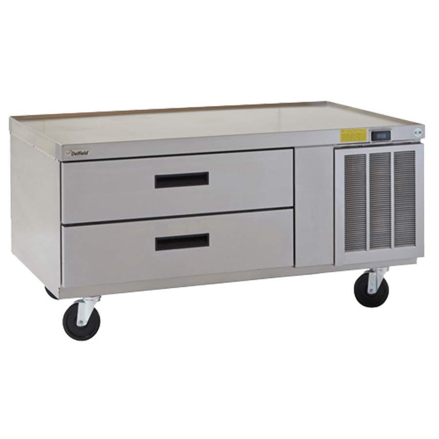 Delfield F2956CP 56.25-Inch Refrigerated Chef Base — 2 drawers