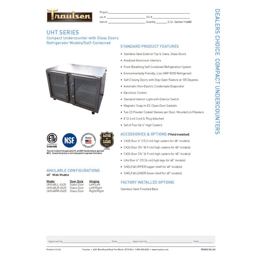 Spec Sheet