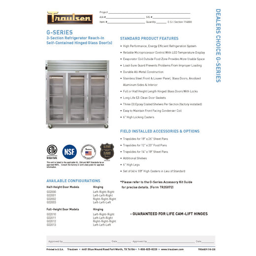 Spec Sheet