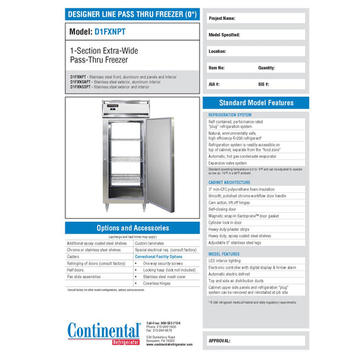 Spec Sheet