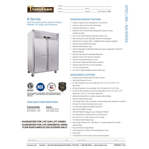 Spec Sheet