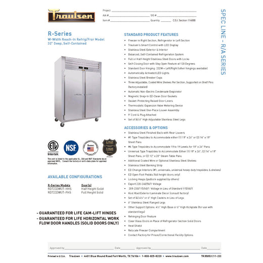 Spec Sheet